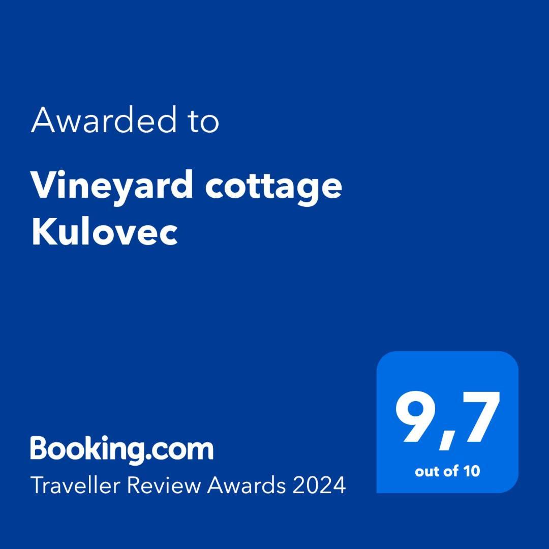 Vineyard Cottage Kulovec Ursna Sela Extérieur photo